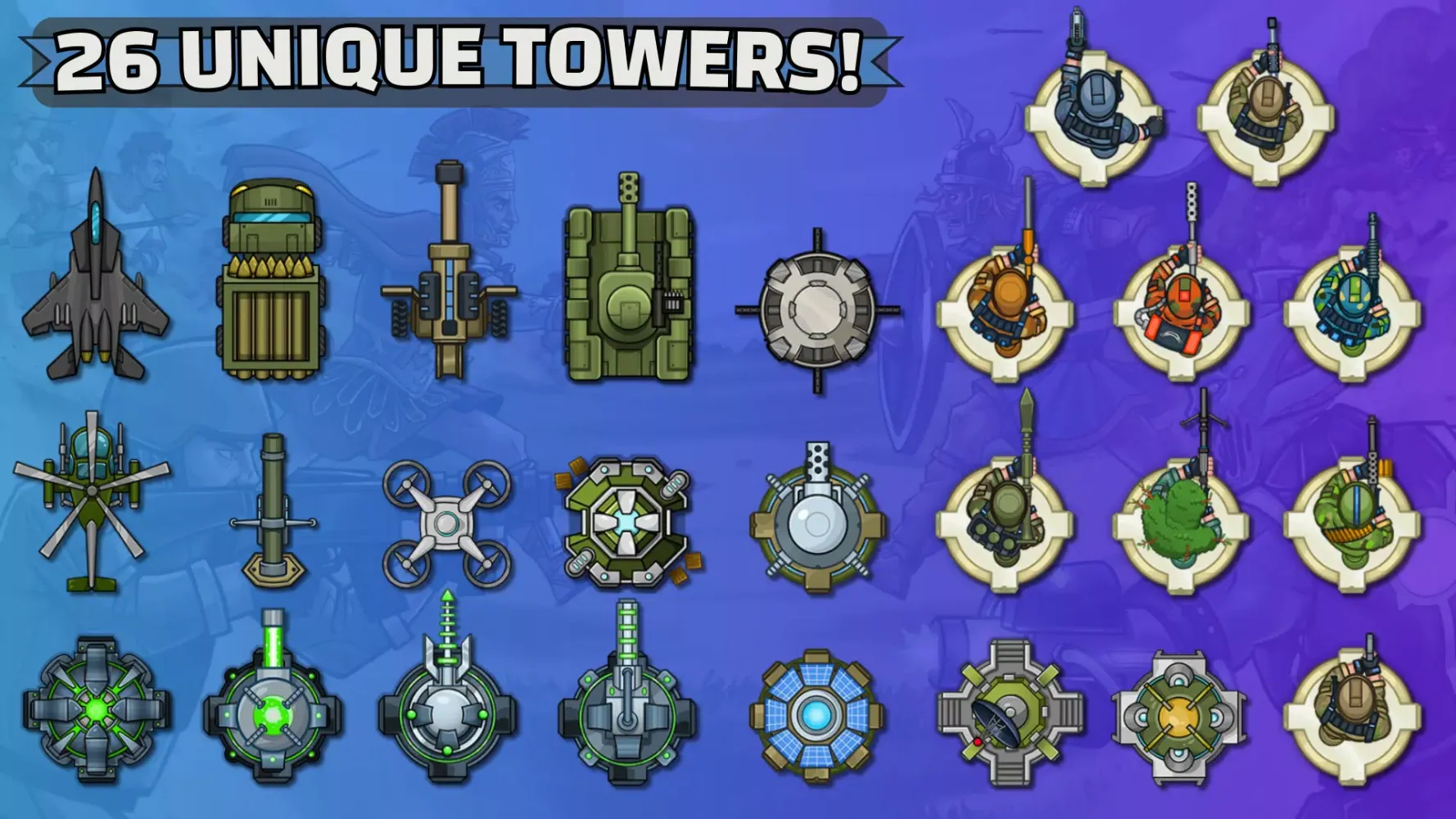 Ancient Allies Tower Defense Screenshots