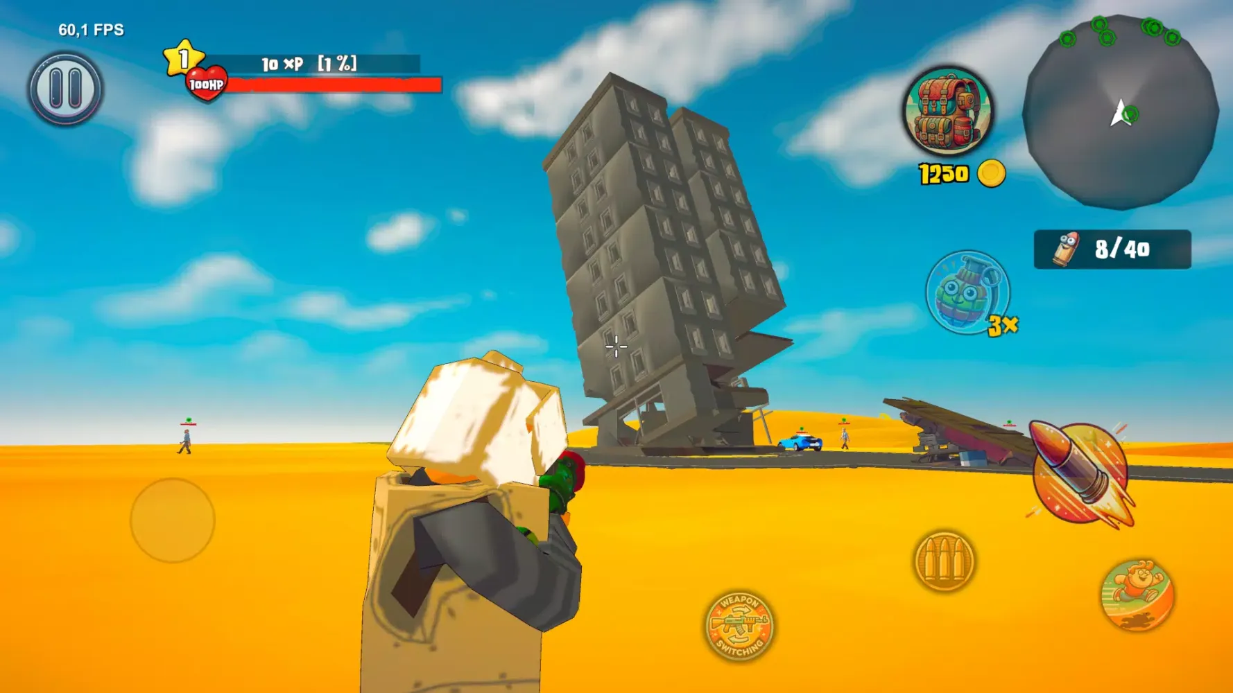 Screenshot di Creative Ragdoll Sandbox