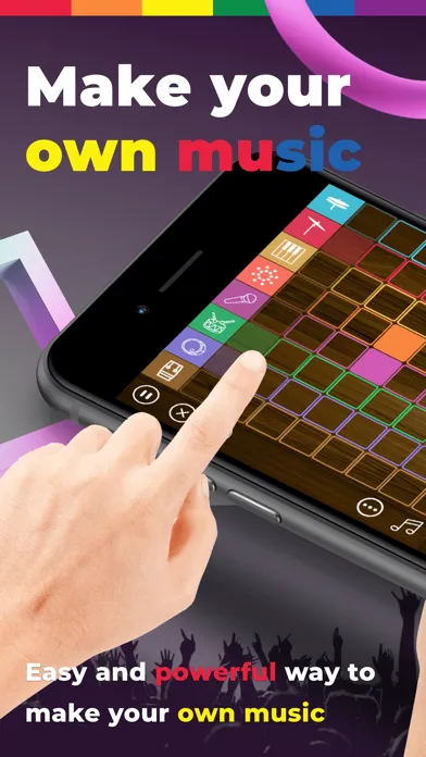 Capturas de pantalla de Easy Beat Maker & DJ Mixer Pad