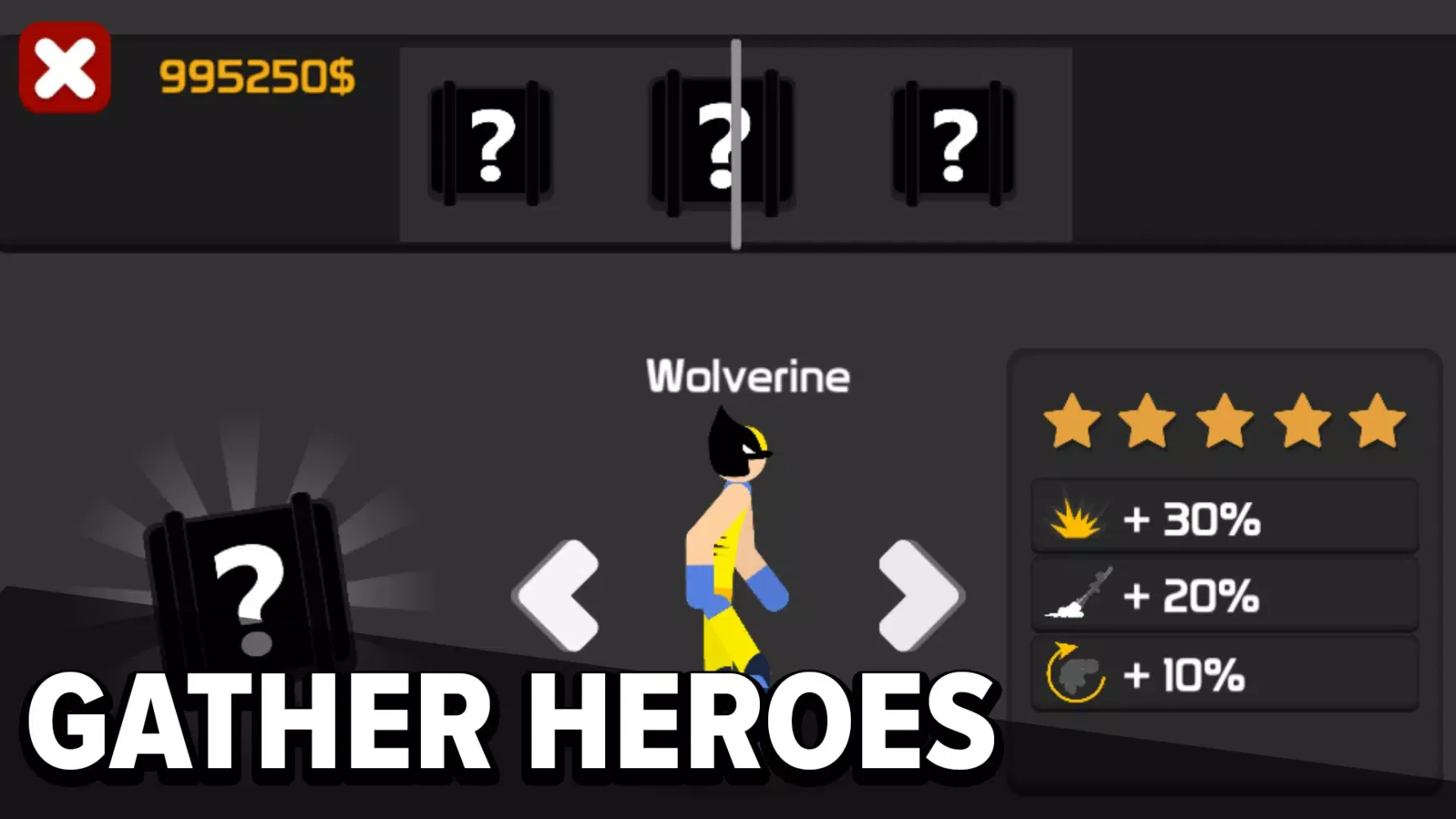Ảnh chụp màn hình của Stick Fight: Ragdoll Hero