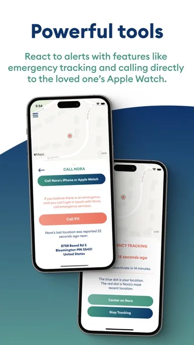 BoundaryCare Watch-Based GPS スクリーンショット