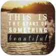 Beautiful Life Quote Wallpaper