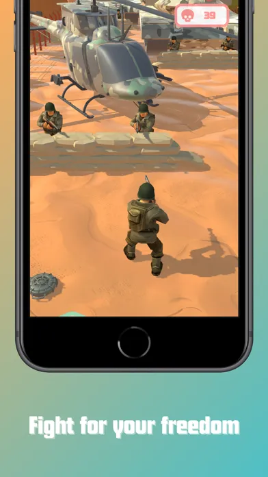 Rebel Soldier: Breakout スクリーンショット