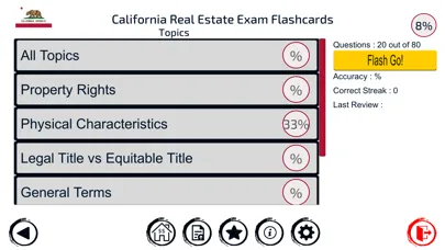 CA Real Estate Exam Flashcards Ekran Görüntüleri
