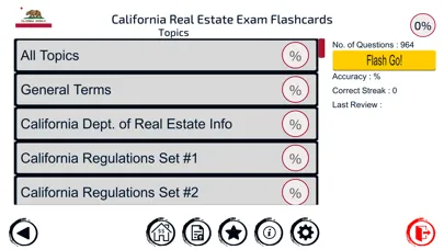 CA Real Estate Exam Flashcards Ekran Görüntüleri