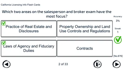 CA Real Estate Exam Flashcards Ekran Görüntüleri