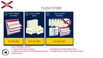 Capturas de tela do FL Real Estate Exam Flashcards