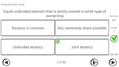 Capturas de tela do FL Real Estate Exam Flashcards