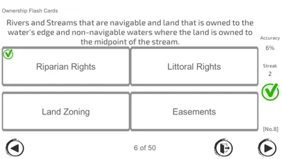 Capturas de tela do FL Real Estate Exam Flashcards