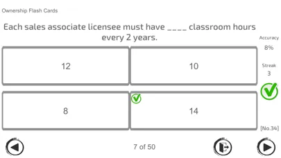 Capturas de tela do FL Real Estate Exam Flashcards