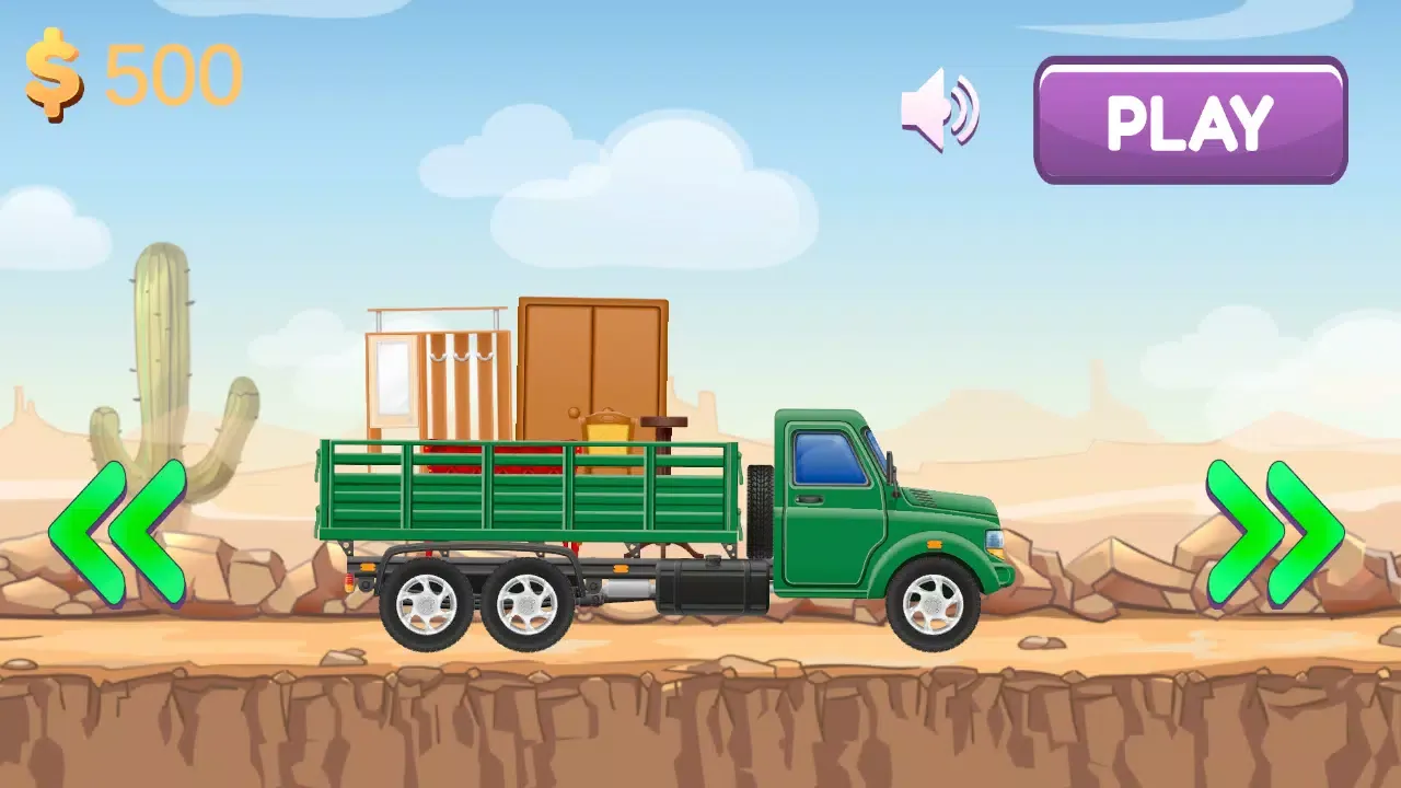 Capturas de tela do Hill climb car race