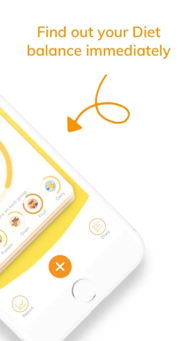 Captures d'écran de FoodyLife : The Food Diary App