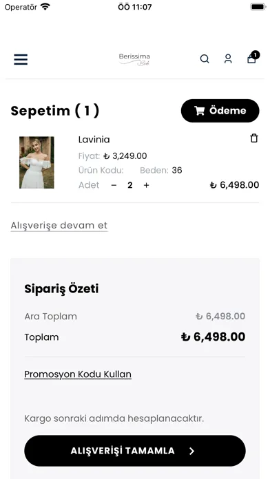 Berissima Bride سکرین شاٹس