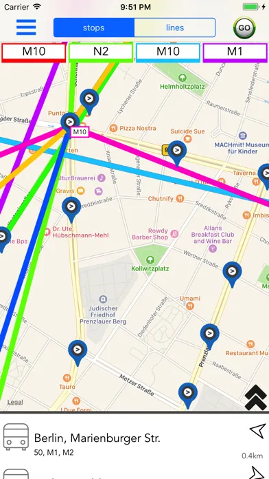 Berlin Public Transport Guide سکرین شاٹس