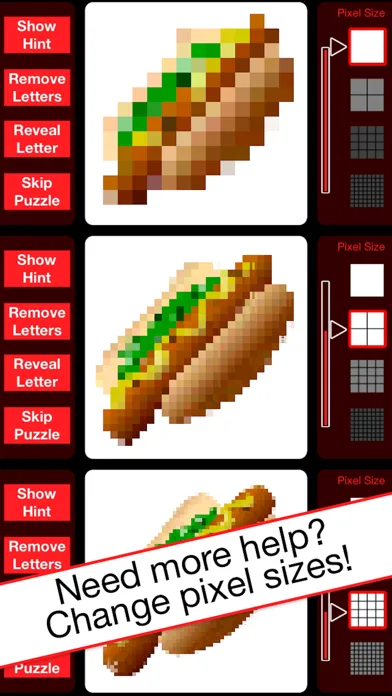 Capturas de pantalla de Pixel Guess Game