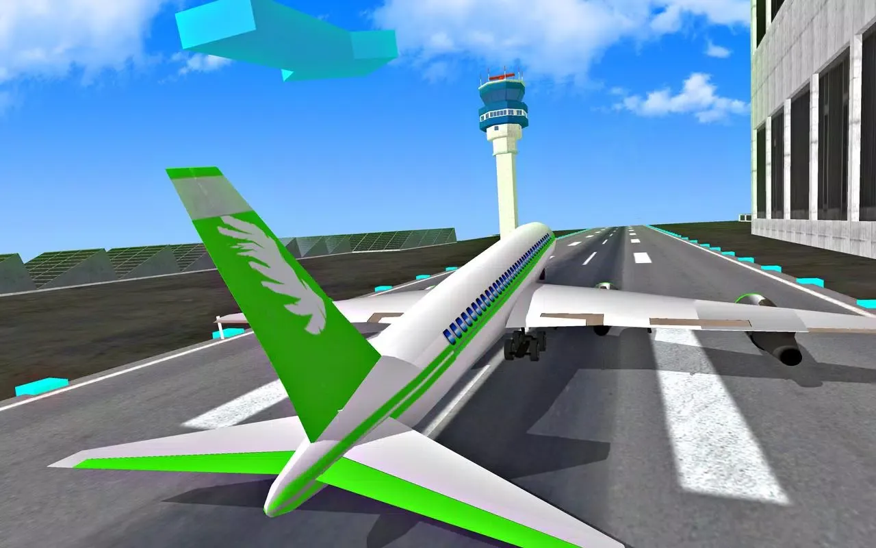 Airplane Fly 3D : Flight Plane应用截图