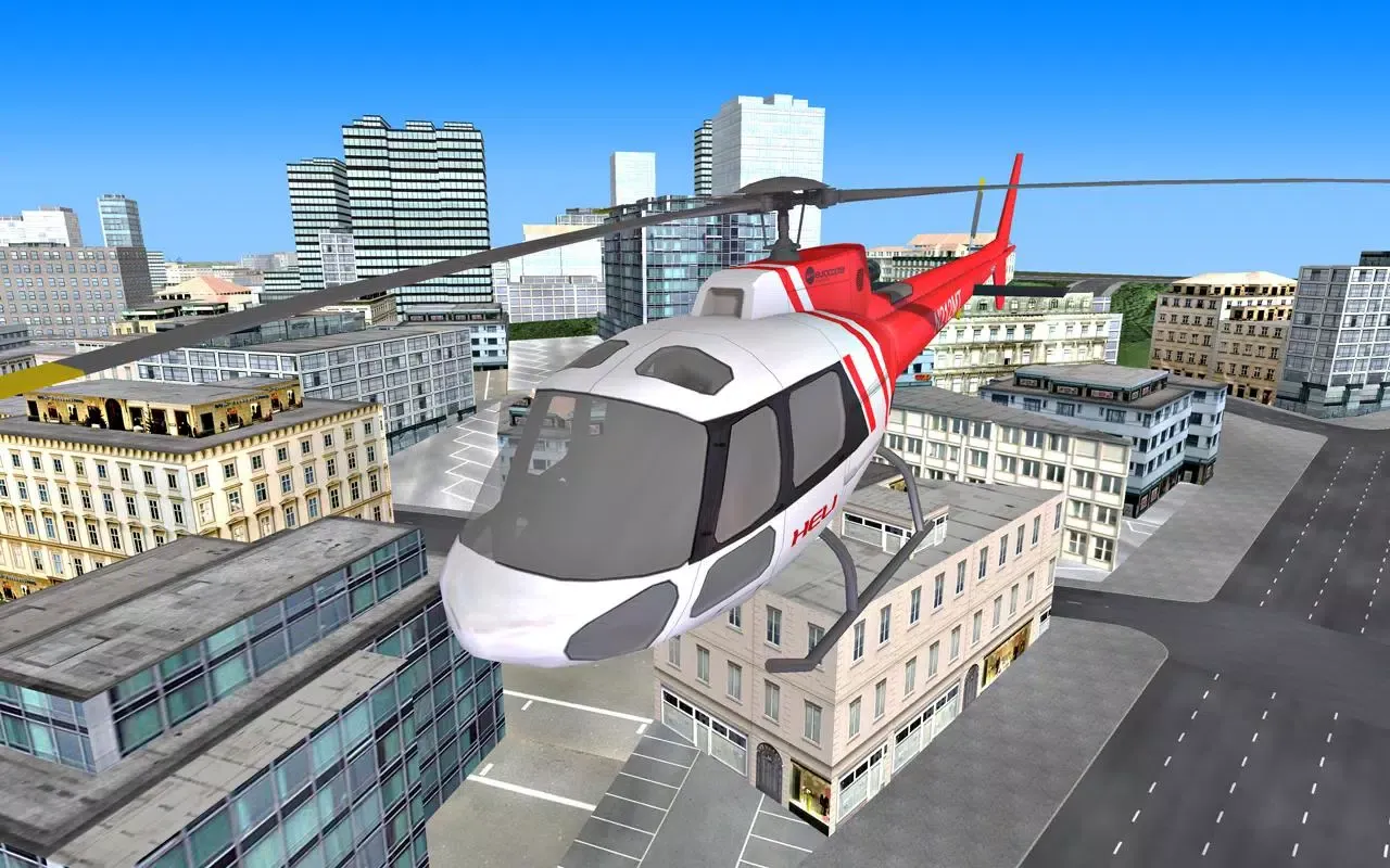 City Helicopter Fly Simulation应用截图