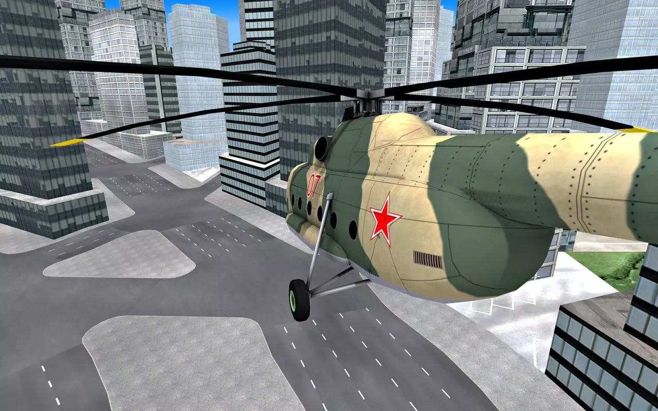 City Helicopter Fly Simulation应用截图