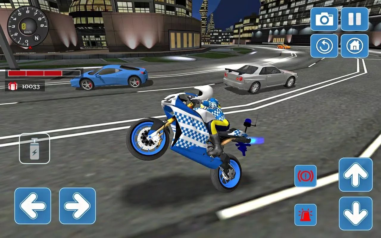 City Police MotorBike 3D Sim應用截圖
