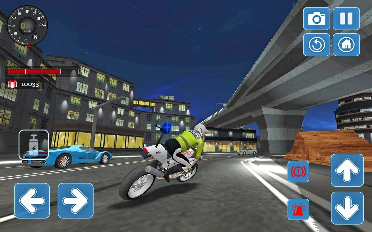 City Police MotorBike 3D Sim應用截圖