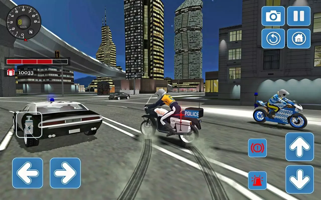 City Police MotorBike 3D Sim應用截圖