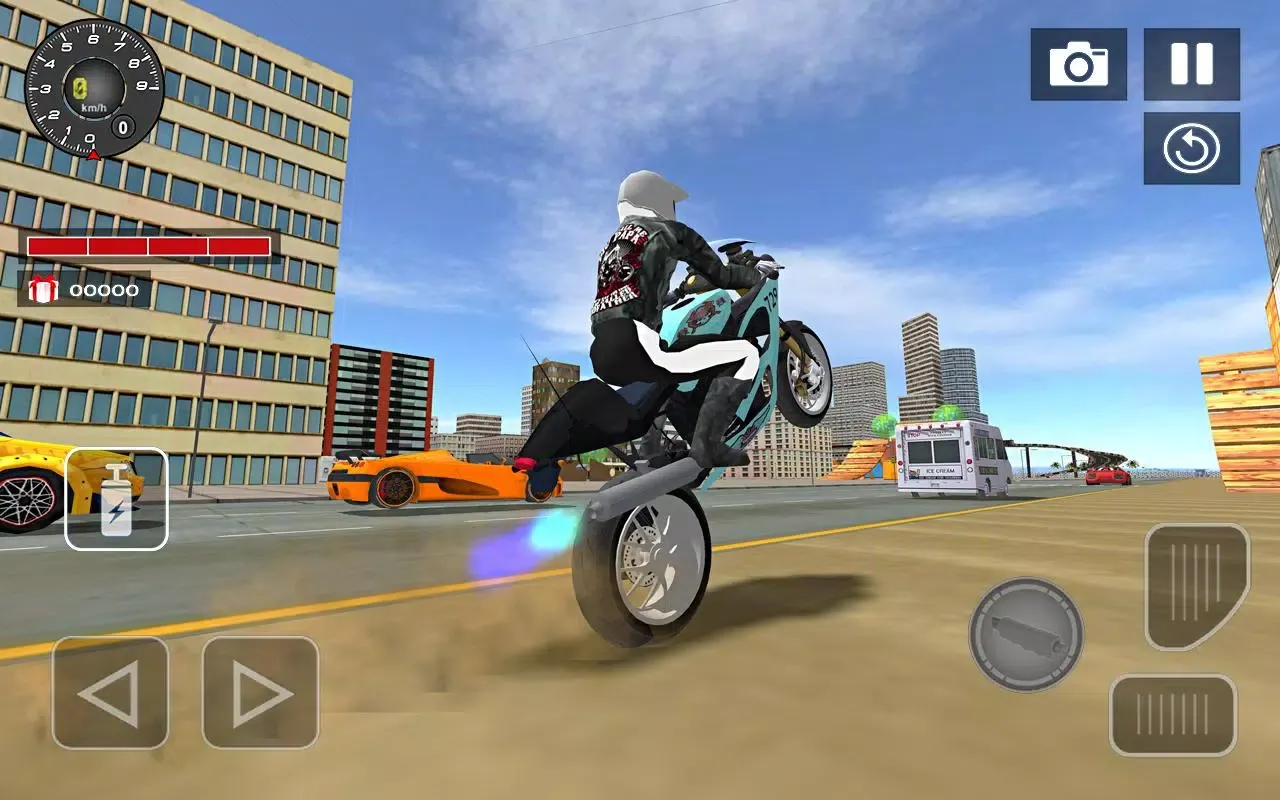 Sports bike simulator Drift 3D स्क्रीनशॉट