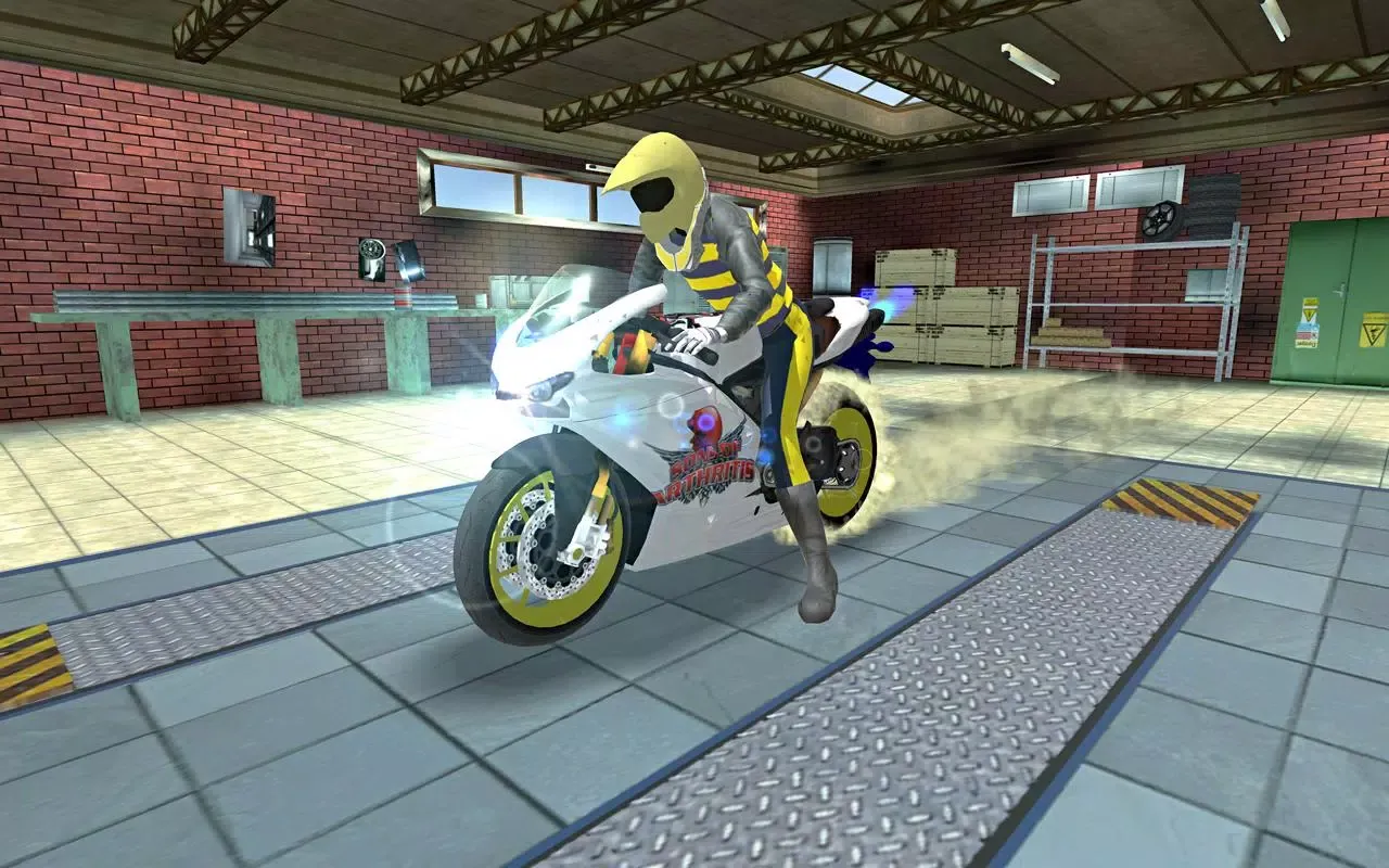 Sports bike simulator Drift 3D स्क्रीनशॉट