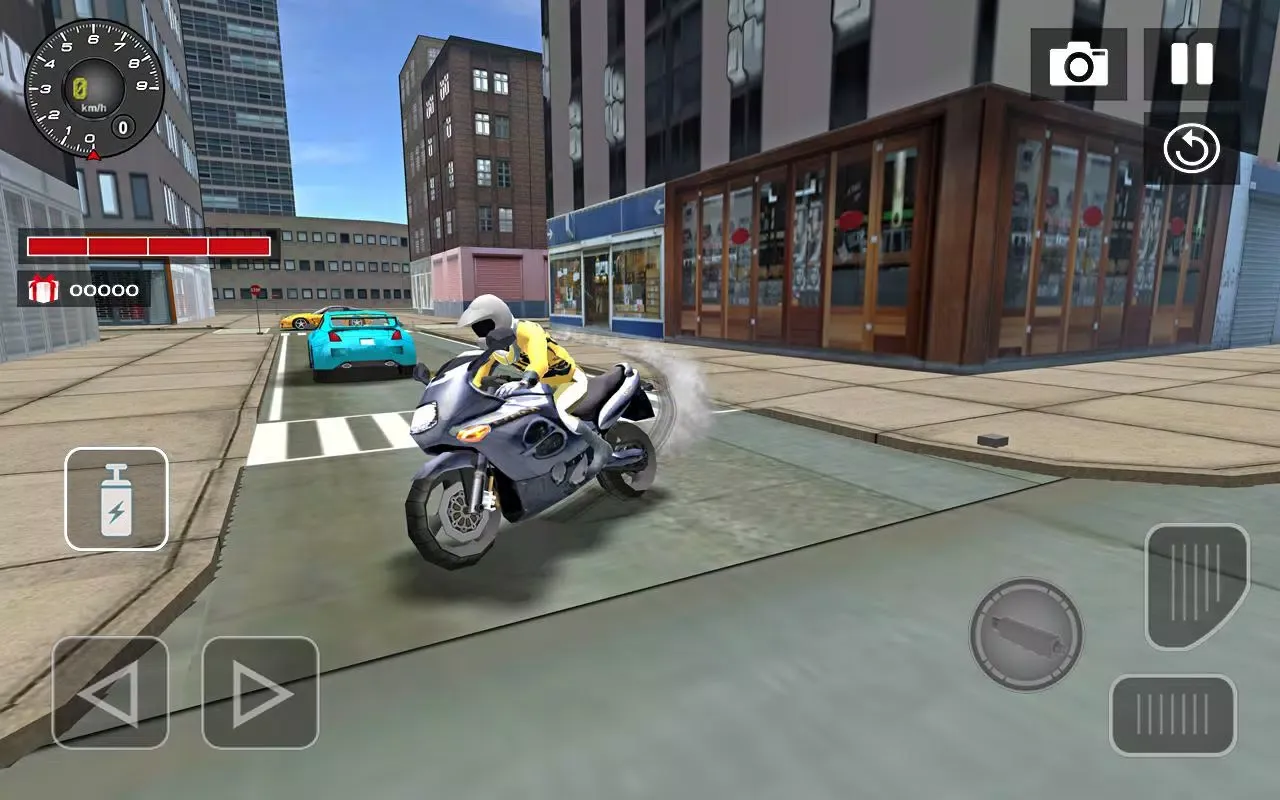 Sports bike simulator Drift 3D स्क्रीनशॉट