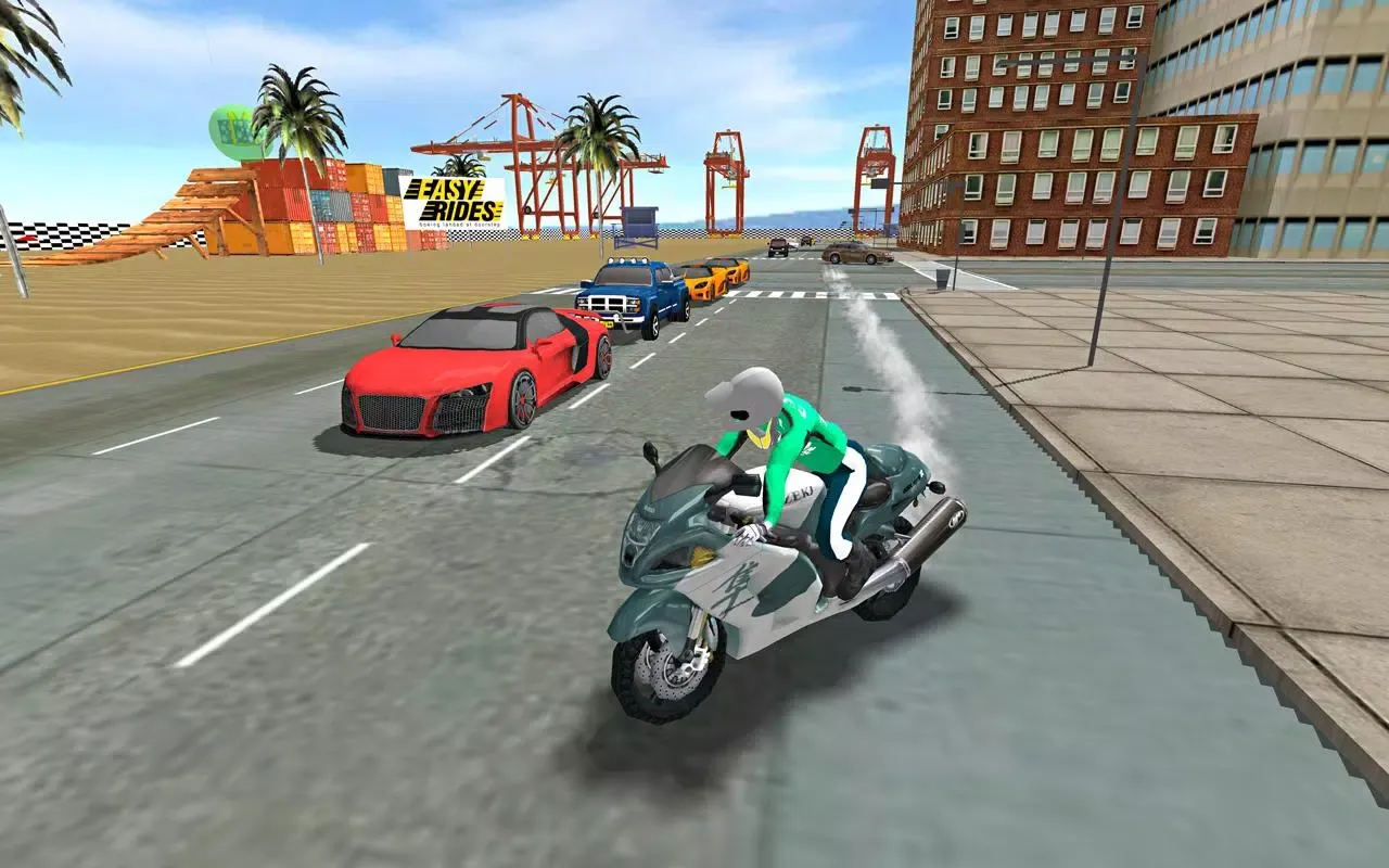 Sports bike simulator Drift 3D स्क्रीनशॉट