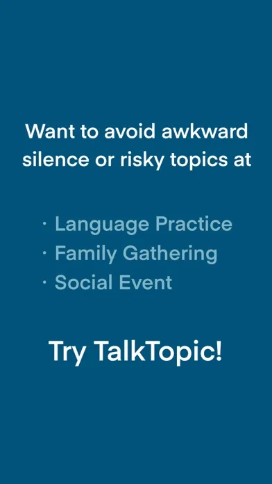Talk Topic: Let's Talk!应用截图