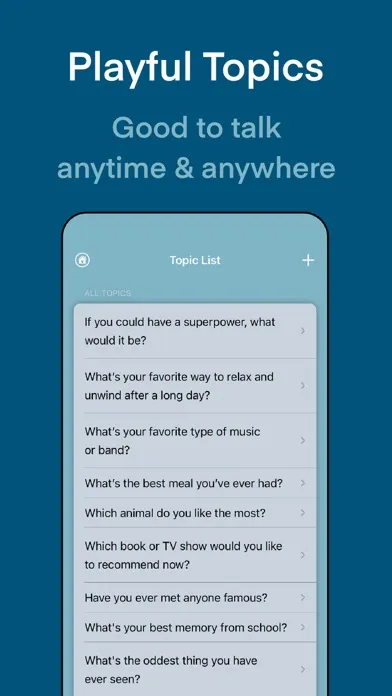 Talk Topic: Let's Talk!应用截图