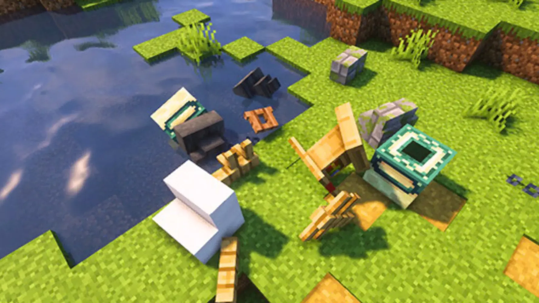 Tangkapan layar Realistic Shader Mod Minecraft