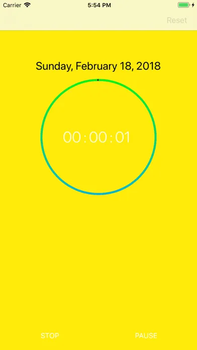 Tangkapan layar Slydr Timer