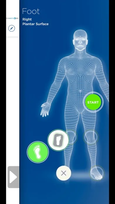 Bi-Op3D numérisation des pieds سکرین شاٹس