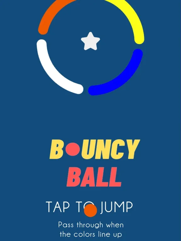 Capturas de tela do Color Bouncy ball iPad 