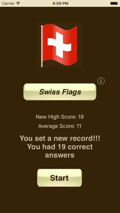 Screenshot di Swiss Flags