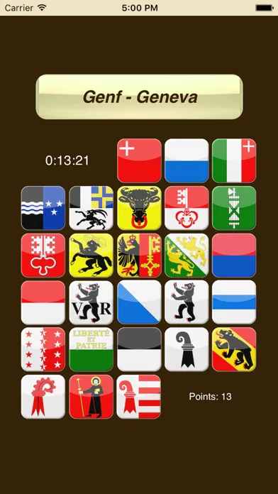 Screenshot di Swiss Flags