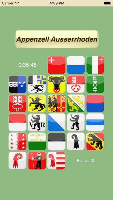 Screenshot di Swiss Flags