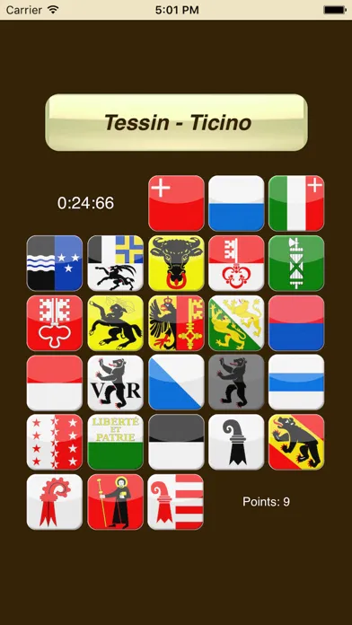 Screenshot di Swiss Flags