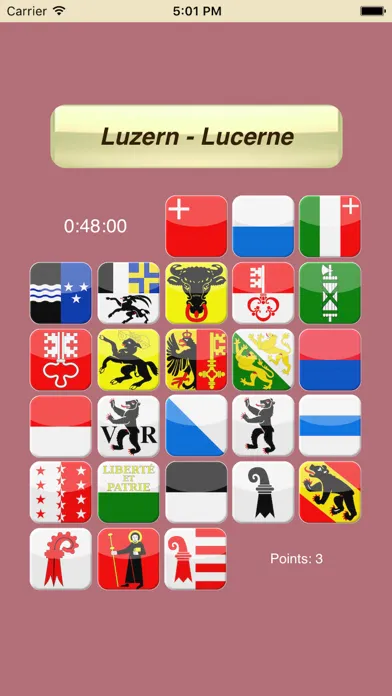 Screenshot di Swiss Flags