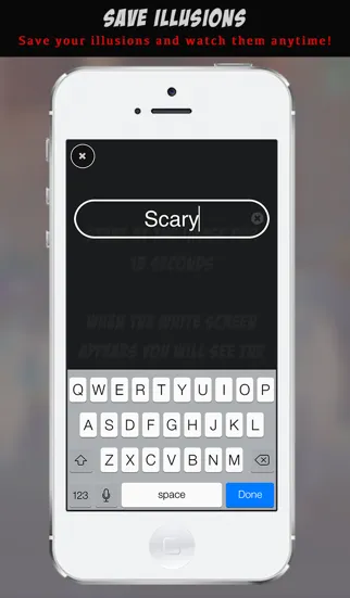Tangkapan layar Bizarro - Optical illusion brain game: Create and share amazing animated photo illusions that boggle the mind and confuse the eyes using live image filters and effects on the iPhone or iPad.