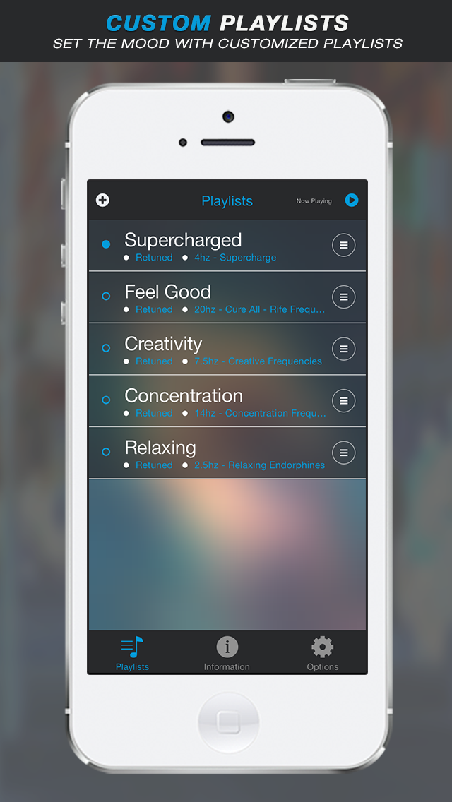 Retuned - Music tuner and binaural beat brainwave entrainment by Universal Tones स्क्रीनशॉट