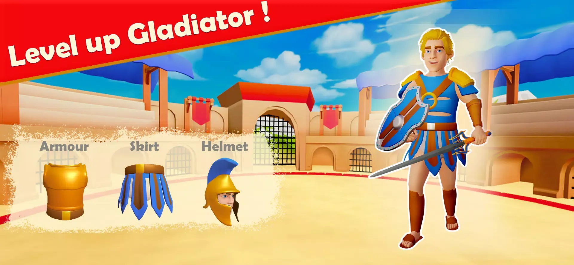 Capturas de tela do Gladiator Fight: Rome Arena