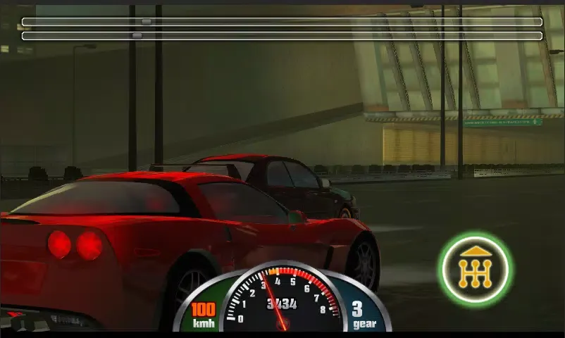 Ảnh chụp màn hình của The Dragster