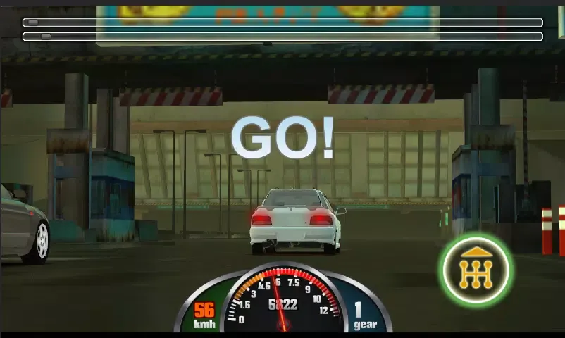 Ảnh chụp màn hình của The Dragster