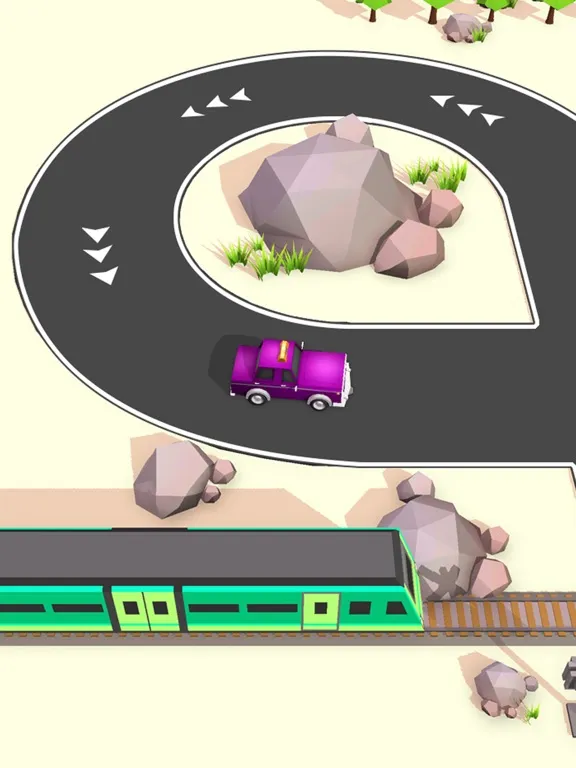 ภาพหน้าจอของ Taxi Taxi 3D iPad 
