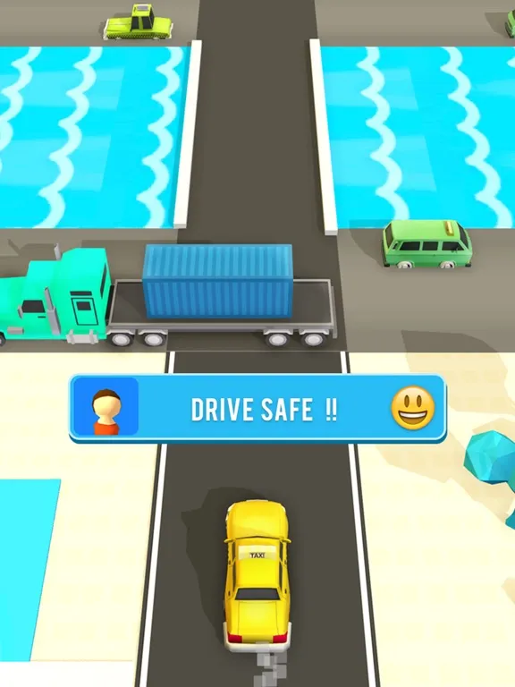 ภาพหน้าจอของ Taxi Taxi 3D iPad 