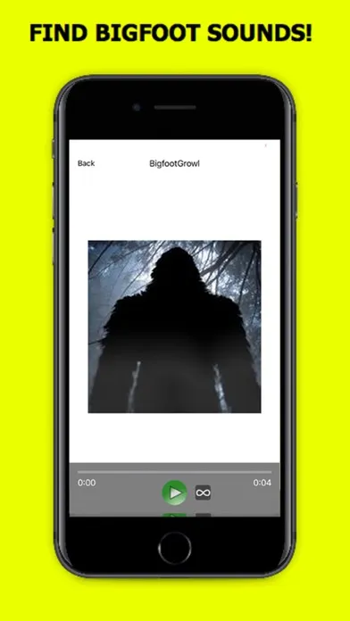 Zrzuty ekranu Bigfoot Calls & Big Foot Sound