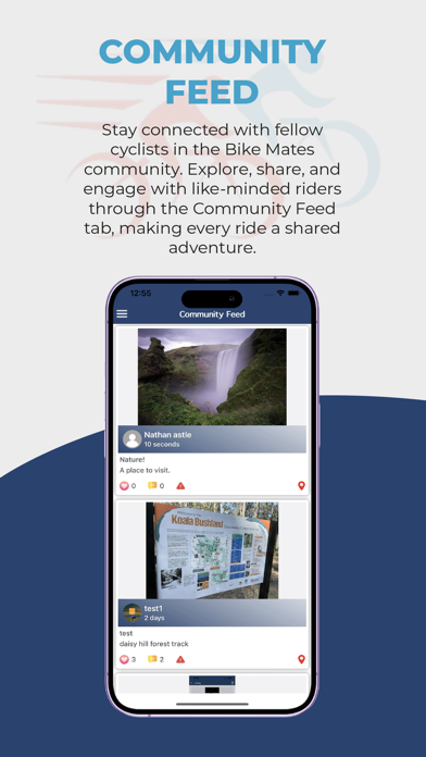 Zrzuty ekranu Bike Mates - Cycling Tracker