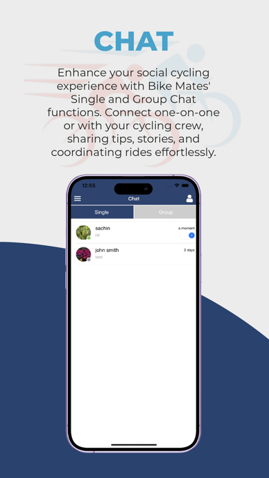 Zrzuty ekranu Bike Mates - Cycling Tracker